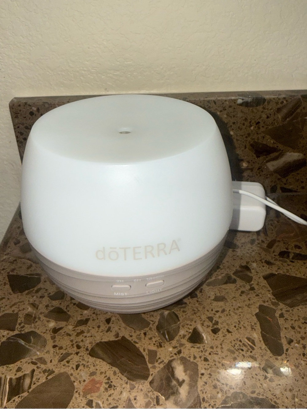 Doterra White and Taupe Aromatherapy Diffuser
